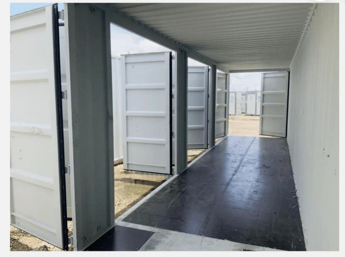 Open-side WaterWorX container